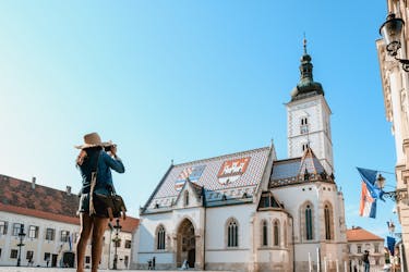 Excursão guiada a pé pela antiga Zagreb